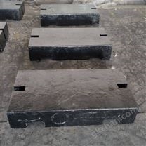 平板型500kg鑄鐵砝碼 1噸配重砝碼價格